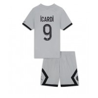 Dres Paris Saint-Germain Mauro Icardi #9 Gostujuci za djecu 2022-23 Kratak Rukav (+ kratke hlače)